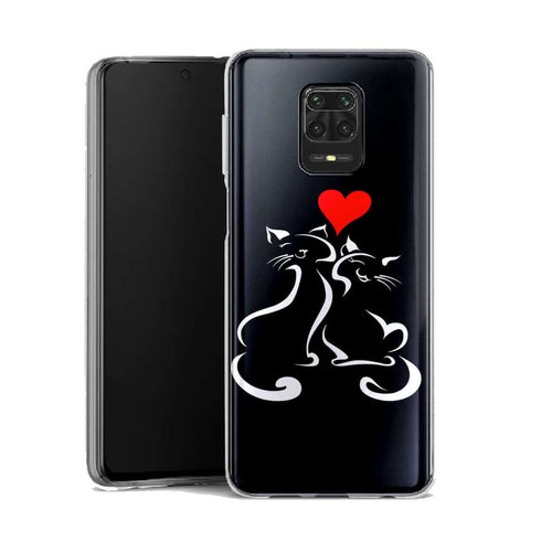 Coque Xiaomi Note 9 Cats Love